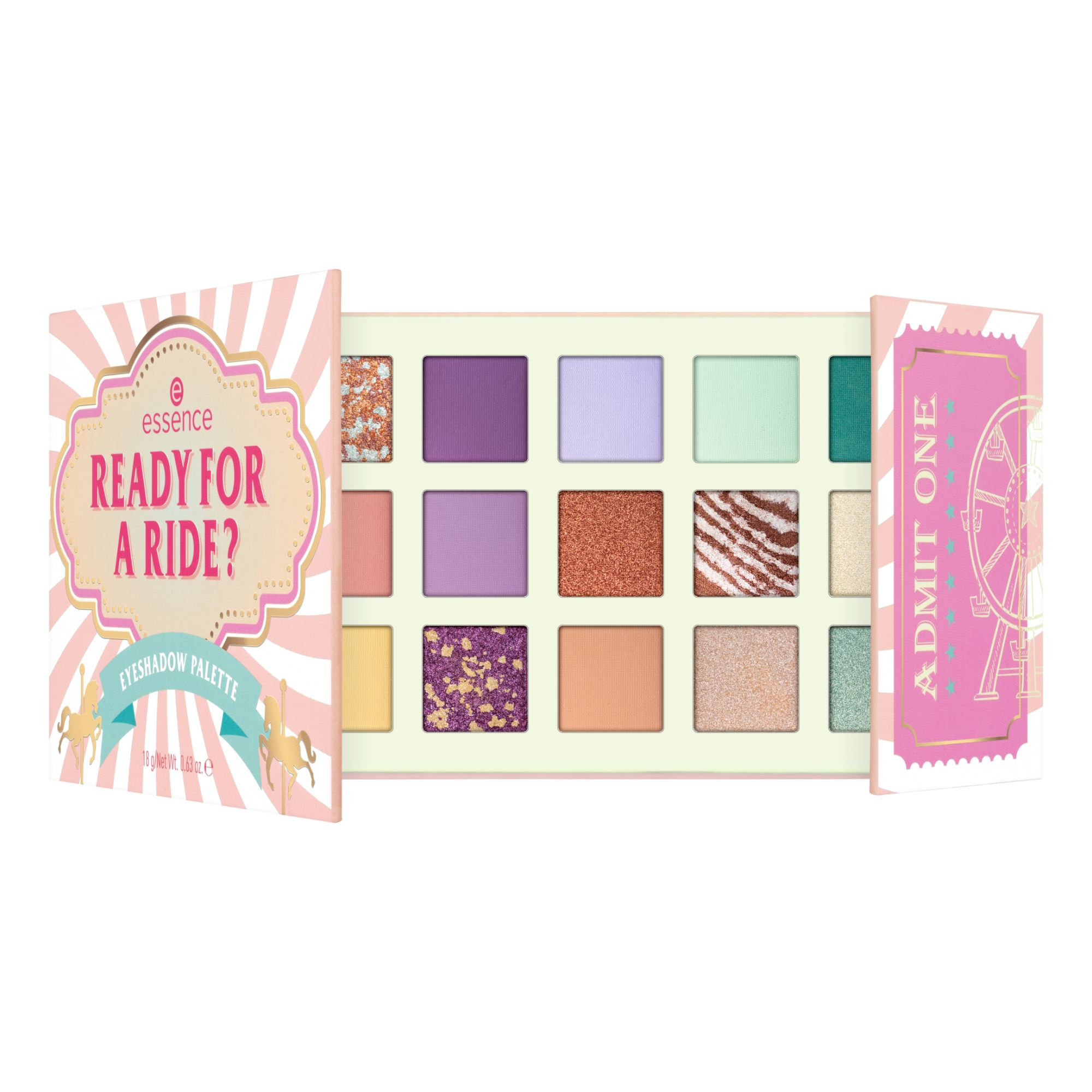 Essence Ready For A Ride Eyeshadow Palette 01